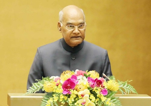 Le président indien termine sa visite au Vietnam - ảnh 1