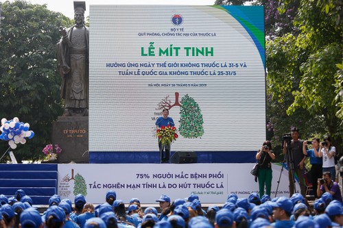 La journée mondiale sans tabac célébrée au Vietnam - ảnh 2