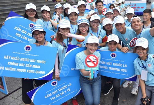 La journée mondiale sans tabac célébrée au Vietnam - ảnh 1