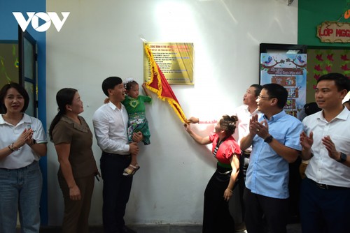 La VOV inaugure une école maternelle dans la province de Yên Bai - ảnh 1