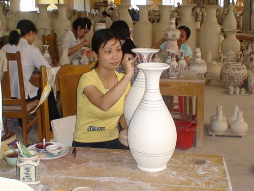 Die Wiederauferstehung des Keramikdorfs Chu Dau  - ảnh 1