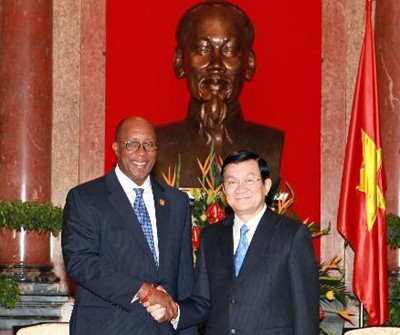 Staatspräsident Truong Tan Sang empfängt US-Handelsvertreter - ảnh 1