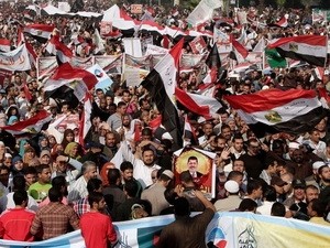 Ägypten: Islamisten unterstützen Präsident Mursi  mit einer Machtdemonstration   - ảnh 1