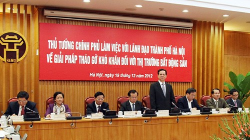 Premierminister Dung: mehr Sozialwohnungen für Hanoi  - ảnh 1