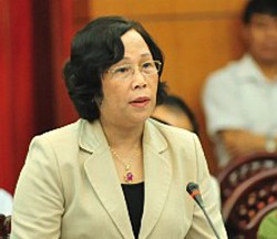 Arbeitsministerin Chuyen stellt sich dem Parlament - ảnh 1