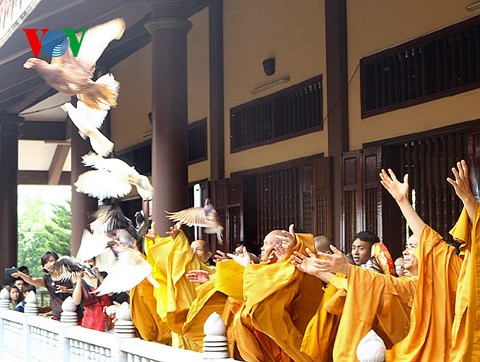 Hang Thuan Zeremonie: Buddhistische Hochzeitszeremonie  - ảnh 17