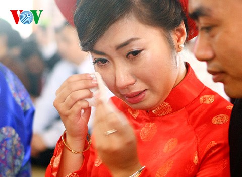Hang Thuan Zeremonie: Buddhistische Hochzeitszeremonie  - ảnh 7