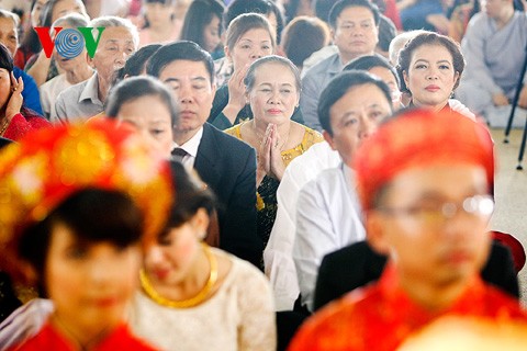 Hang Thuan Zeremonie: Buddhistische Hochzeitszeremonie  - ảnh 8