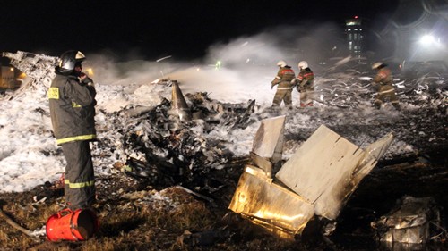 Flugschreiber der explodierten Maschine in Russland gefunden - ảnh 1