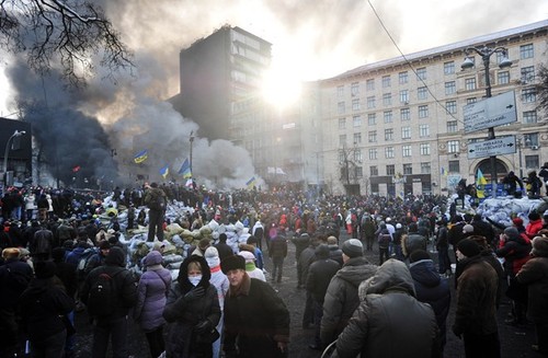 Ukraine: Parlament nimmt umstrittenes Demonstrationsverbot zurück - ảnh 1