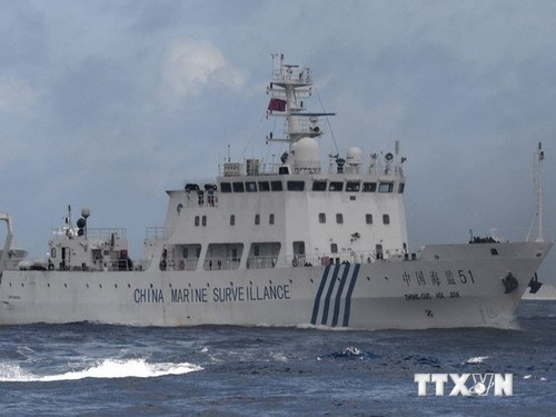 Chinesische Schiffe dringen im umstrittenen Hoheitsgewässer mit Japan vor - ảnh 1