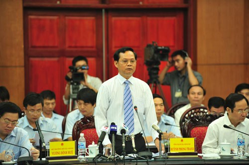 Generalinspekteur Tranh beantwortet Fragen zur Korruptionsbekämpfung - ảnh 1