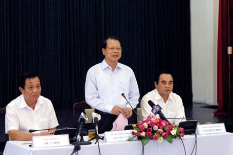 Vize-Premierminister Vu Van Ninh tagt mit Behörden der Stadt Danang - ảnh 1