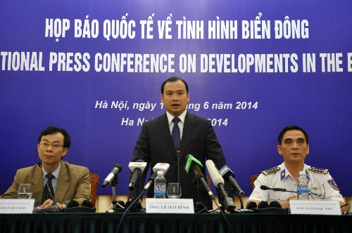 Vietnam protestiert gegen illegalen Bau durch China rund um Gac Ma-Insel - ảnh 1