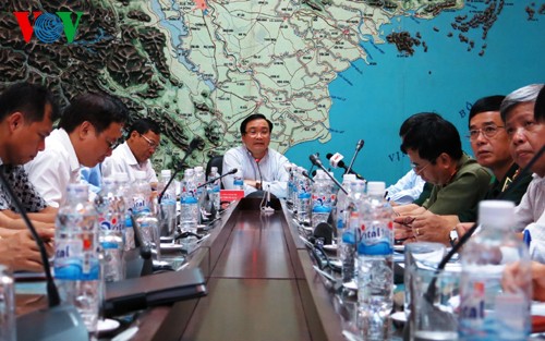 Vize-Premierminister Hai leitet Online-Konferenz zum Schutz vor Taifun Rammasun - ảnh 1