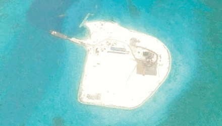 Umwandlung einiger Riffe in künstliche Inseln: China verletzt internationale Gesetze - ảnh 1