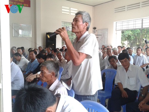 Vize-Parlamentspräsidentin Ngan trifft Wähler der Provinz Ben Tre - ảnh 1