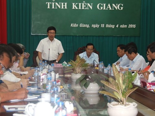 Festlegung des Grenzverlaufs in der Provinz Kien Giang läuft gut - ảnh 1
