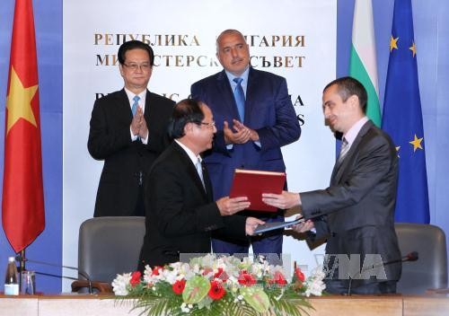 Gemeinsame Erklärung zwischen Vietnam und Bulgarien - ảnh 1