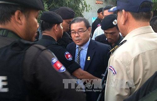 Hun Sen unterstützt Festnahme des Verleumders aus der Opposition - ảnh 1