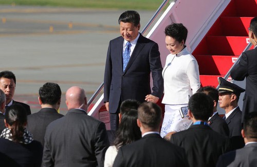 Staatspräsident Chinas beginnt seinen USA-Besuch - ảnh 1
