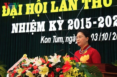 Parteisitzungen der Provinzen Bac Giang und Kon Tum - ảnh 1