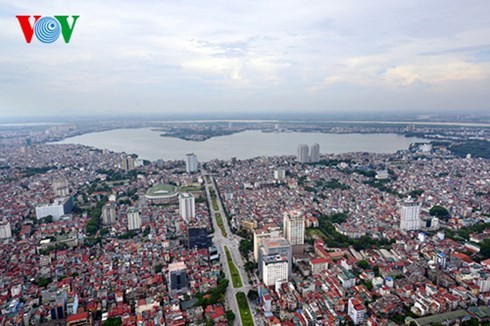 Die Hauptstadt Hanoi von oben  - ảnh 1