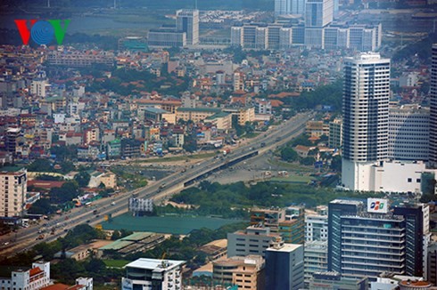 Die Hauptstadt Hanoi von oben  - ảnh 2