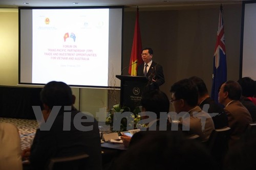 Forum über Investitions- und Handelschancen für Vietnam und Australien in TPP - ảnh 1