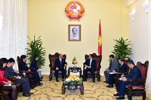 Nguyen Tan Dung trifft Vertreter der japanisch-vietnamesischen Abgeordnetengruppen - ảnh 1