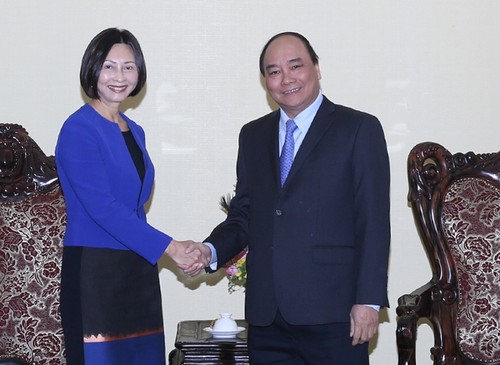 Nguyen Xuan Phuc trifft Exekutivdirektorin des singapurischen Konzerns Temasek - ảnh 1