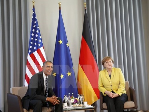 USA und Deutschland betonen Wichtigkeit der transatlantischen Zusammenarbeit - ảnh 1