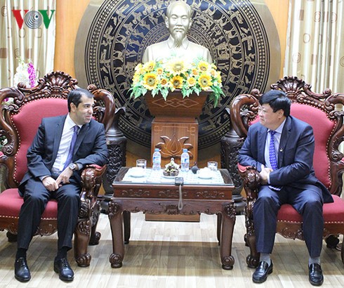 VOV-Intendant trifft den aserbaidschanischen Botschafter in Vietnam - ảnh 1