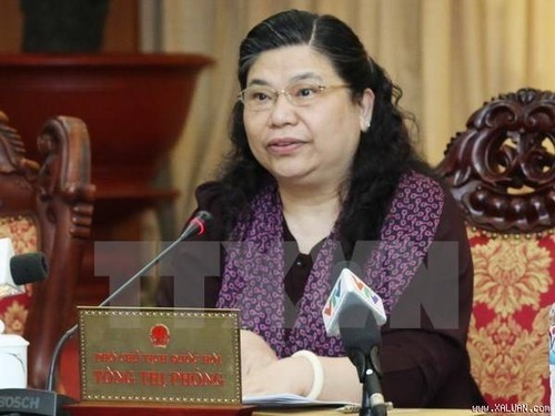 Vize-Parlamentspräsidentin Tong Thi Phong besucht Provinz Son La - ảnh 1