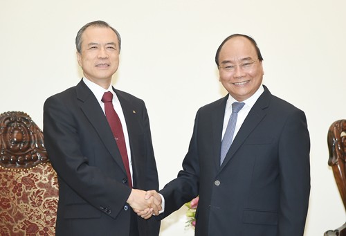 Premierminister Nguyen Xuan Phuc empfängt Generaldirektor von Tokio Gas - ảnh 1