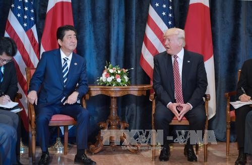 USA und Japan verstärken Zusammenarbeit in Nordkorea-Frage - ảnh 1