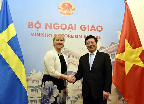 Vietnam und Schweden fördert die Aufnahme strategischer Partnerschaft - ảnh 1