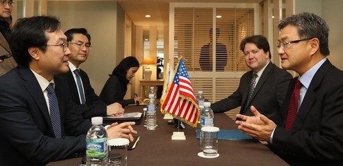 USA und Südkorea diskutieren Maßnahmen zur Verbindung der Dialoge mit Nordkorea - ảnh 1