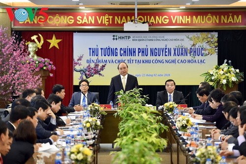 Der Premierminister: Hochtechnologiezone Hoa Lac ist der beste Ort für Startups - ảnh 1