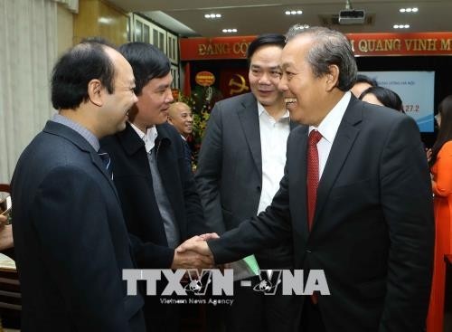 Truong Hoa Binh beglückwünscht Ärzte der nationalen Zahn- und Kieferklinik - ảnh 1