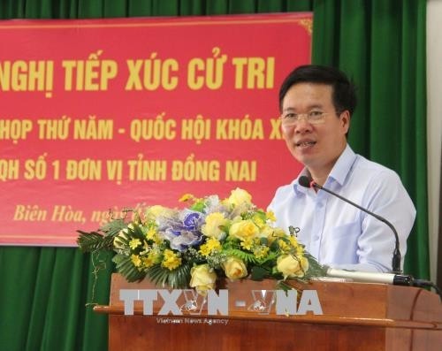 Politiker treffen Wähler in Bien Hoa - ảnh 1