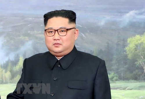 Nordkoreas Machthaber Kim Jong-un hofft auf Schritte bei Gesprächen mit USA - ảnh 1