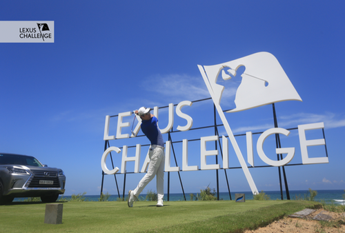 Fast 100 Golfer beteiligen sich am Golfturnier Lexus Challenge 2019 in Hue - ảnh 1