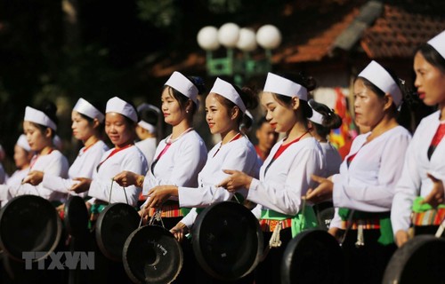 Auftritt der typischen immateriellen Kulturerbestätten der ethnischen Minderheiten in Hoa Binh - ảnh 1