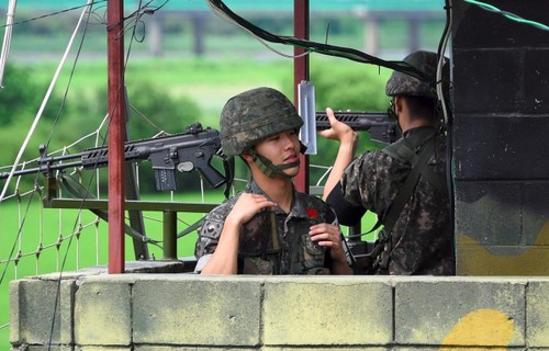 Südkorea meldet Schüsse in der demilitarisierten Zone Koreas - ảnh 1