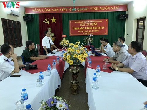 Pflegezentrum für Kriegsinvaliden Duy Tien – Ort zur Minderung des Kriegsleides - ảnh 10