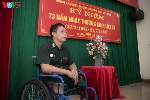 Pflegezentrum für Kriegsinvaliden Duy Tien – Ort zur Minderung des Kriegsleides - ảnh 5