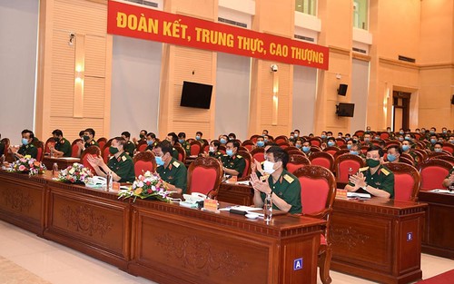 Zeremonie zur Ermutigung der Delegation der vietnamesischen Volksarmee bei den internationalen Armeespielen - ảnh 1