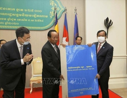 Kambodscha-Vietnam-Grenzkarte wird an die UNO geschickt - ảnh 1