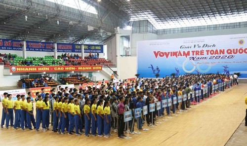 Eröffnung der nationalen Jugend-Vovinam-Meisterschaft 2020 - ảnh 1